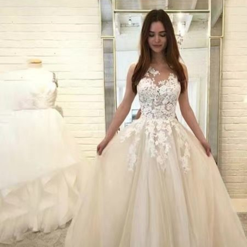 Lace Evening Gown Dress Wedding NWOT